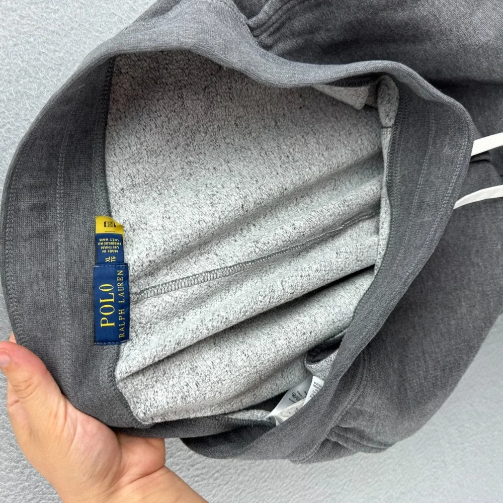 Polo Ralph Lauren Sweatpants Pants Mens XL Gray Drawstring Elastic Waist